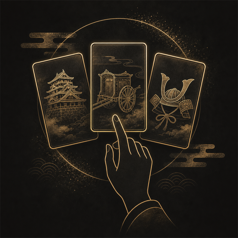 時代選択のイラスト