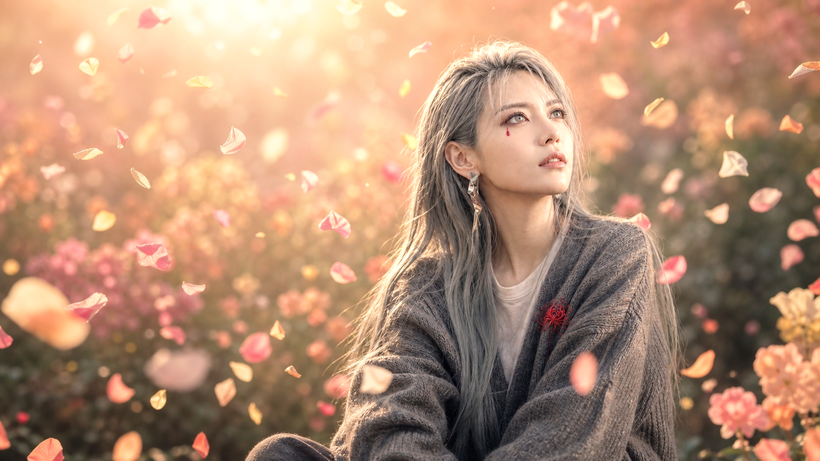 灰華 -HAIKA- 3rd Album「FULL BLOOM 満開」メインビジュアル
