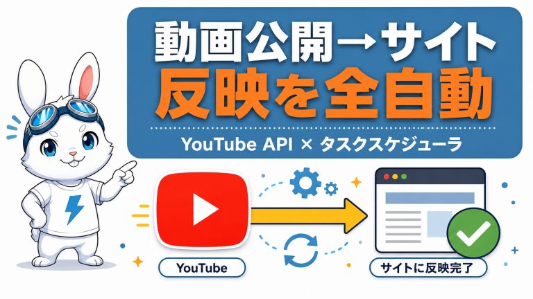 記事アイキャッチ：毎朝の手作業をAPIとタスクスケジューラで自動化